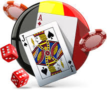 cartes jetons dés drapeau belgique casino