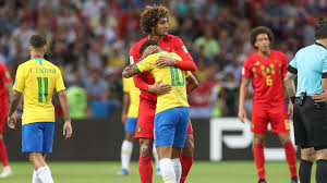 Fellaini Neymar Belgique Brésil